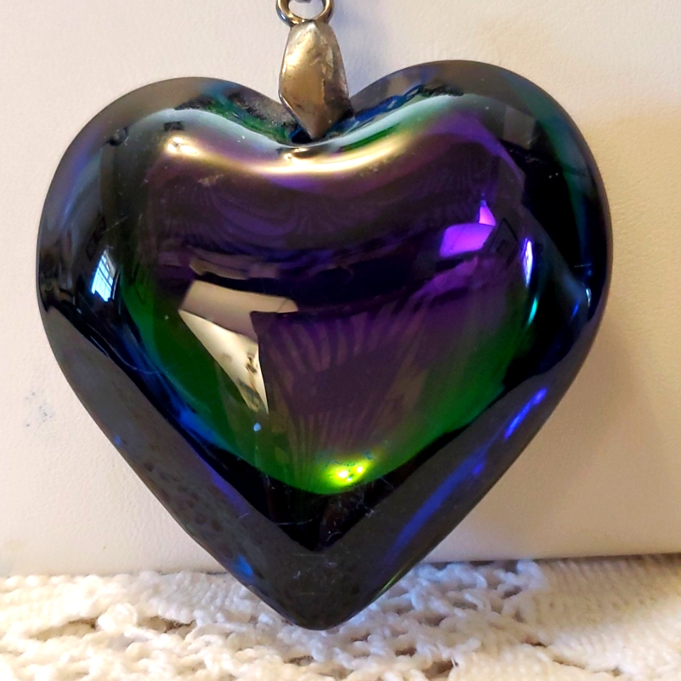 Watermelon Heart Pendant